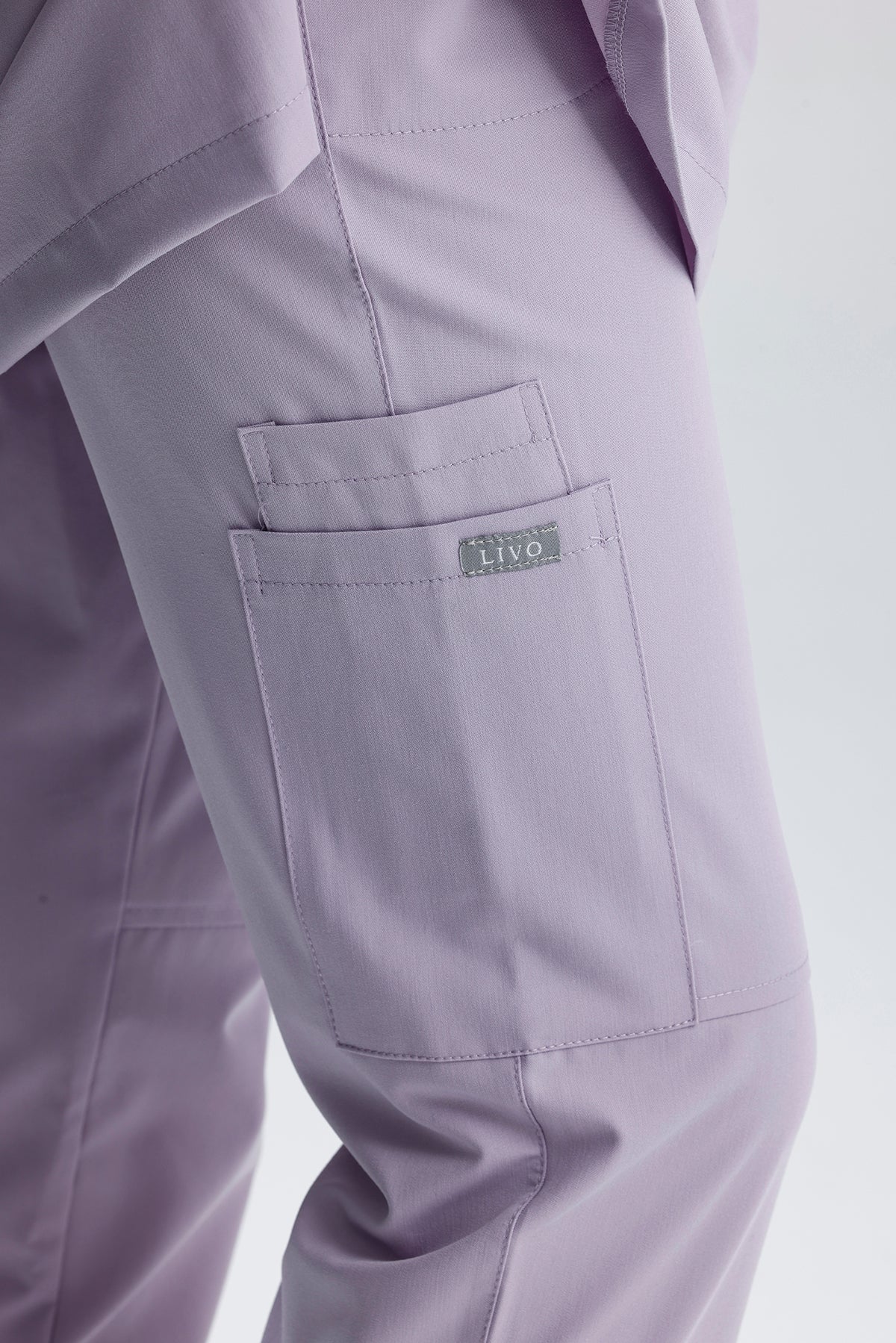 LIVO de Sérénité LX Lila Scrub Takım