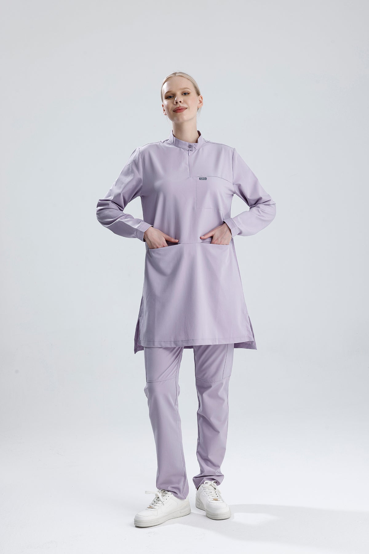 LIVO de Sérénité LX Lila Scrub Takım