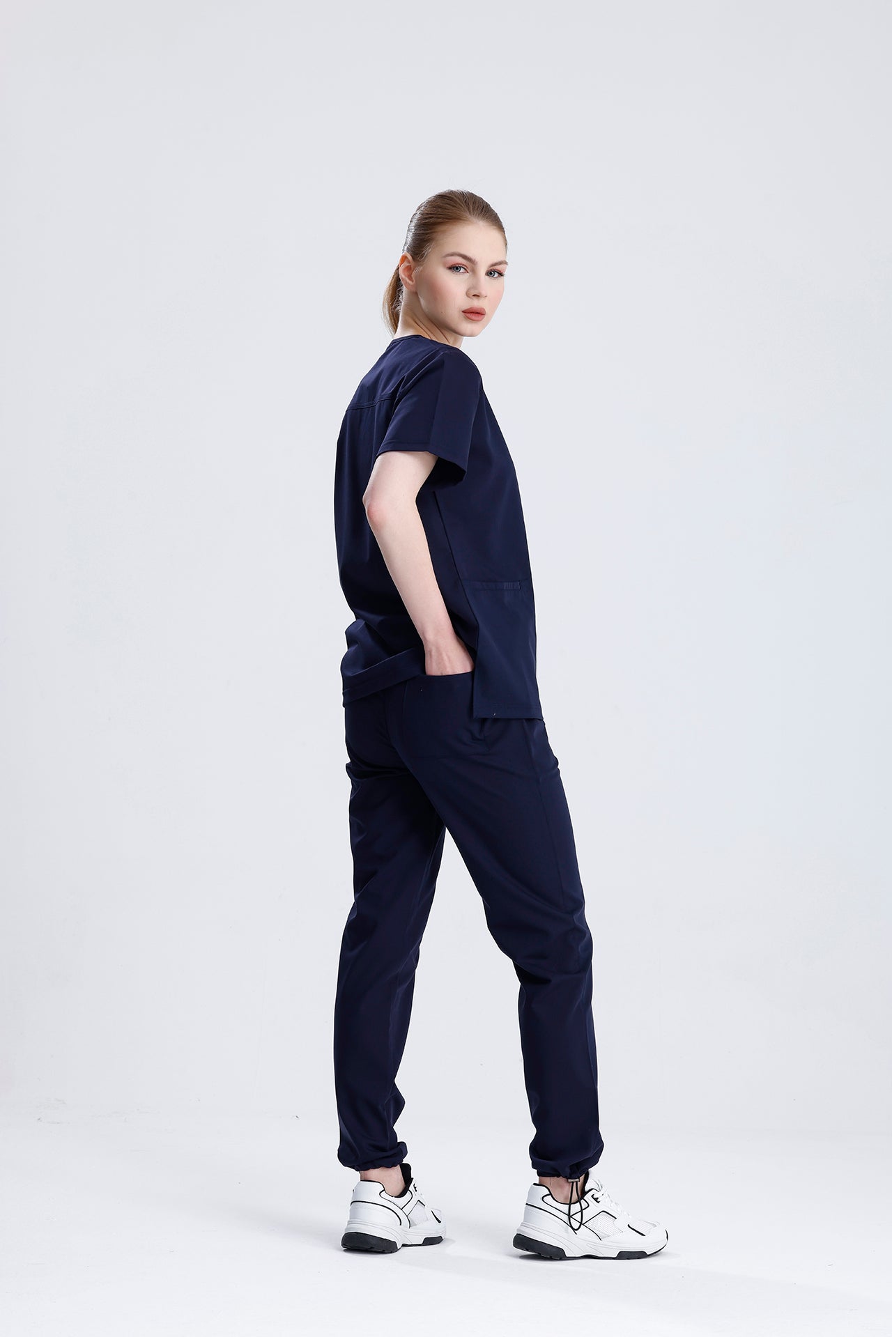LIVO de Moderno Lacivert Scrub Takım