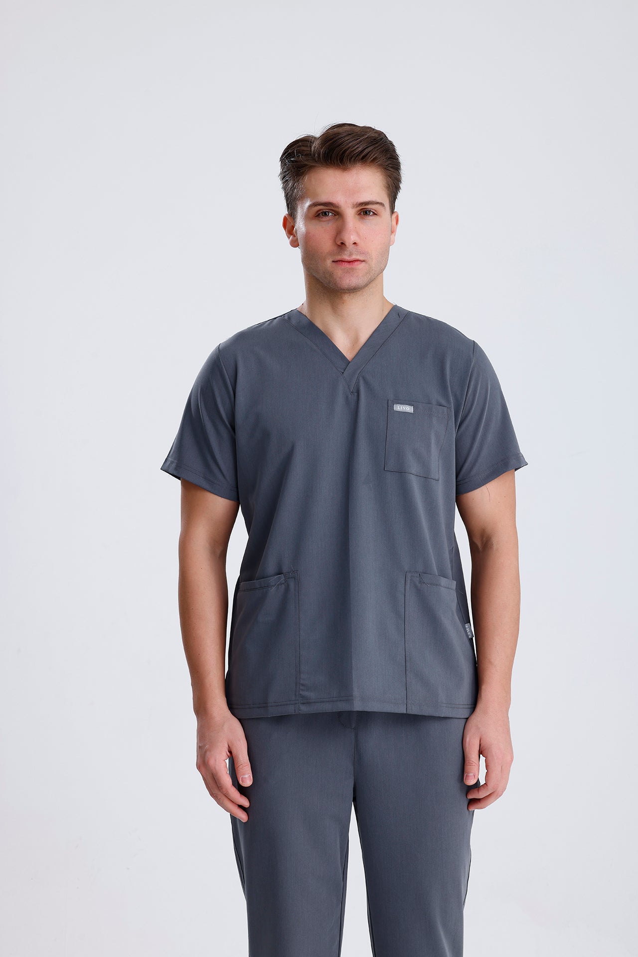 LIVO de Qusto Antrasit Scrub Tek Alt