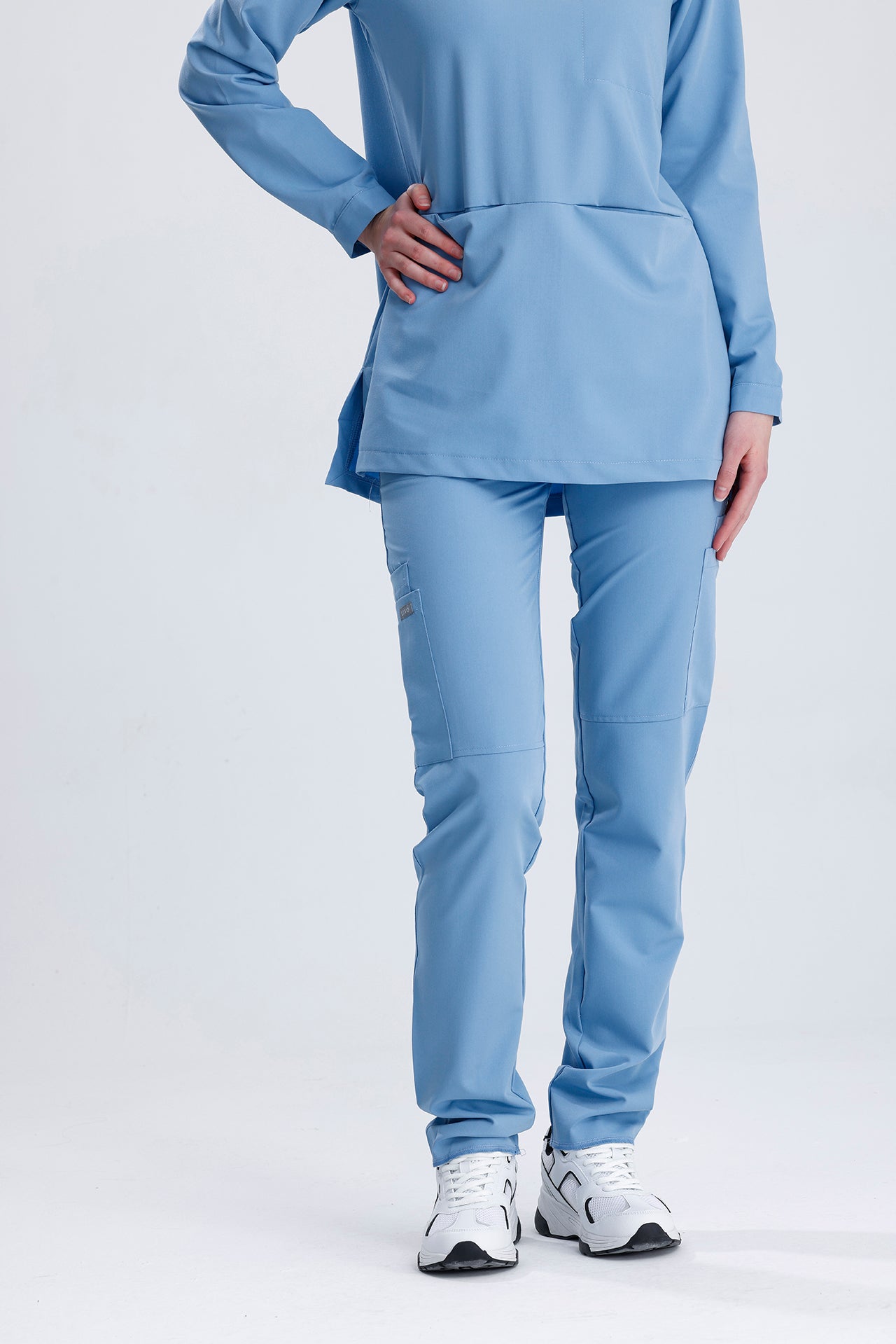 LIVO de Sérénité & Sérénité LX Turkuaz Scrub Tek Alt