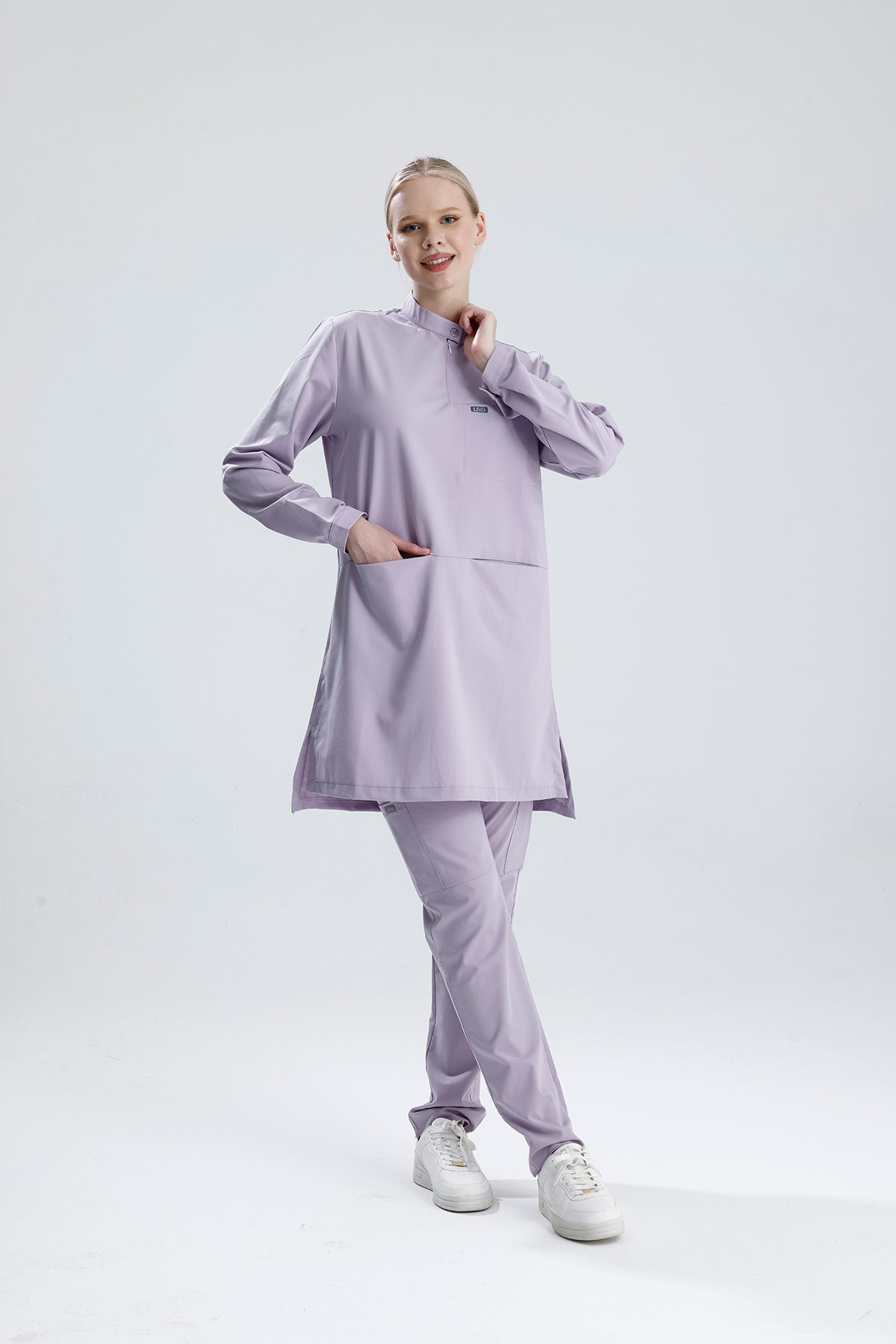 LIVO de Sérénité LX Lila Scrub Takım