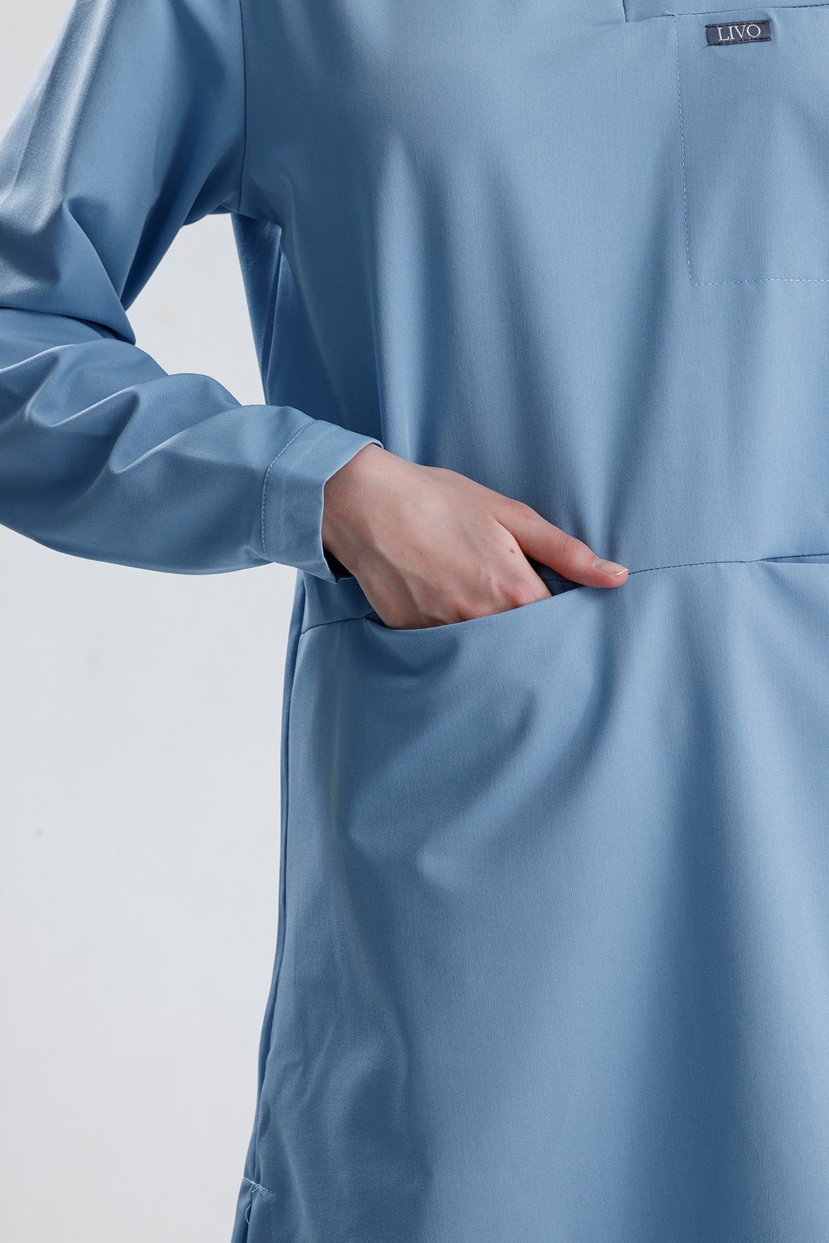 LIVO de Sérénité LX Turkuaz Scrub Takım