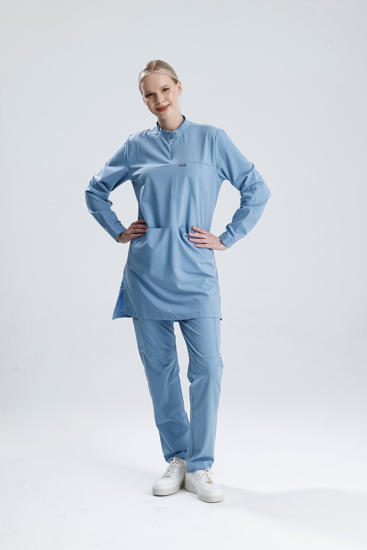LIVO de Sérénité LX Turkuaz Scrub Takım