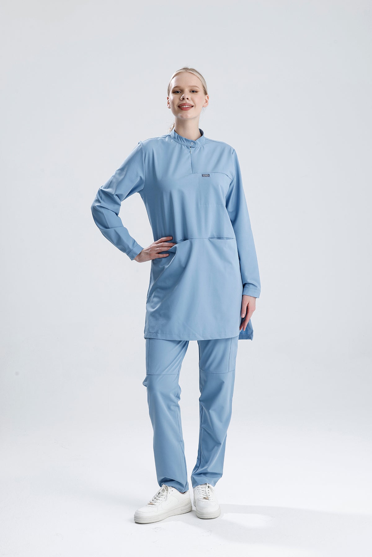 LIVO de Sérénité LX Turkuaz Scrub Takım