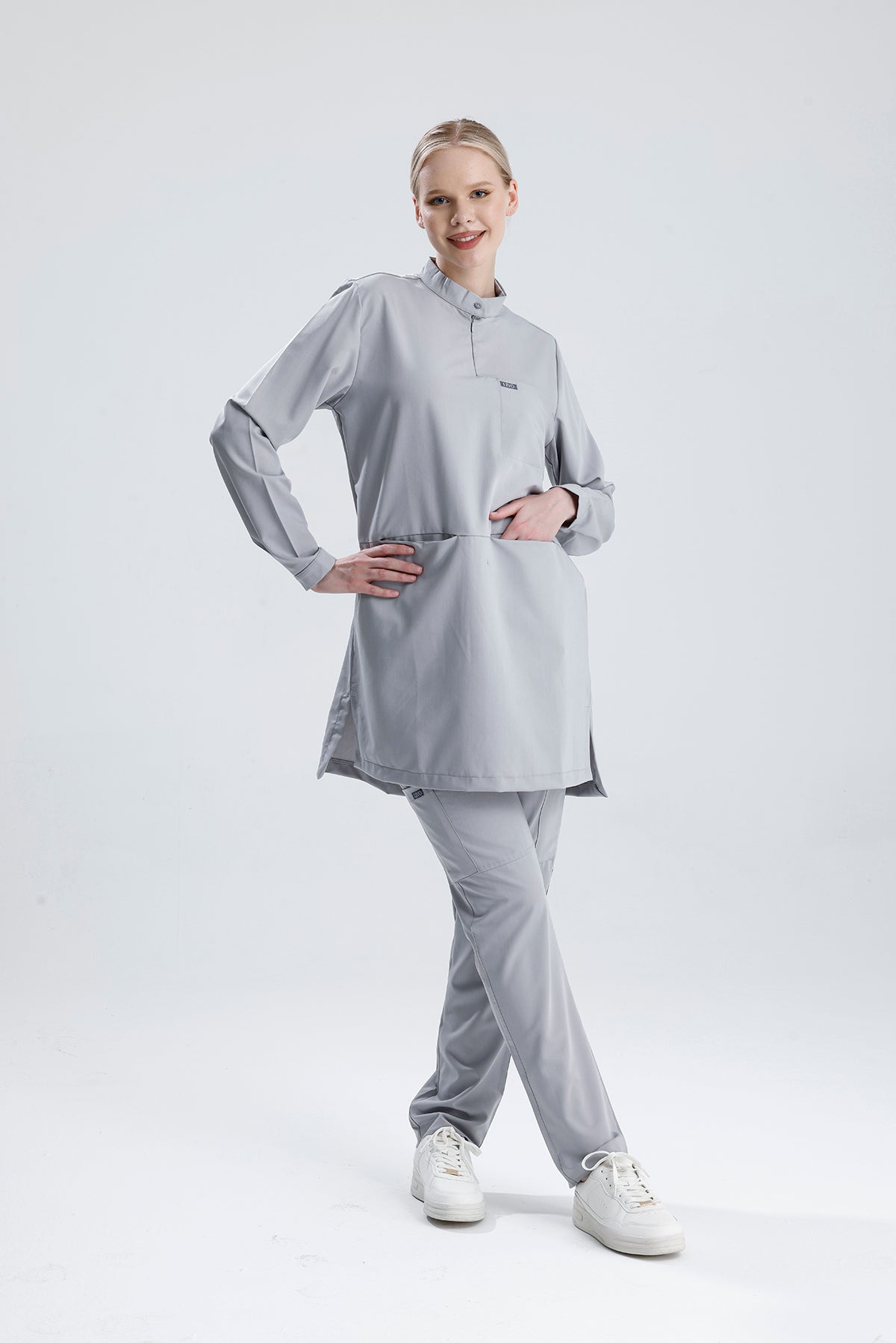 LIVO de Sérénité LX Gri Scrub Takım