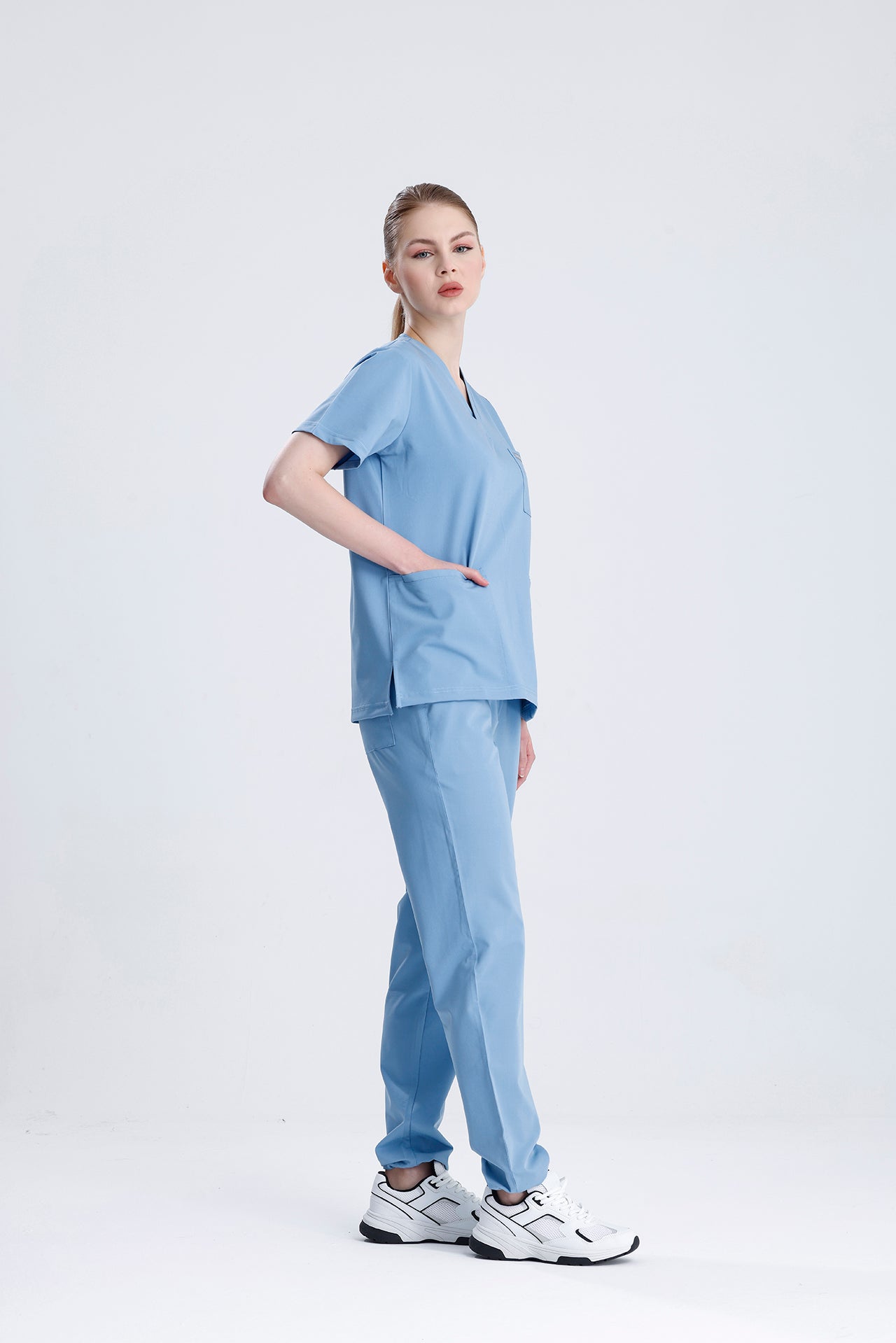 LIVO de Moderno Turkuaz Scrub Takım