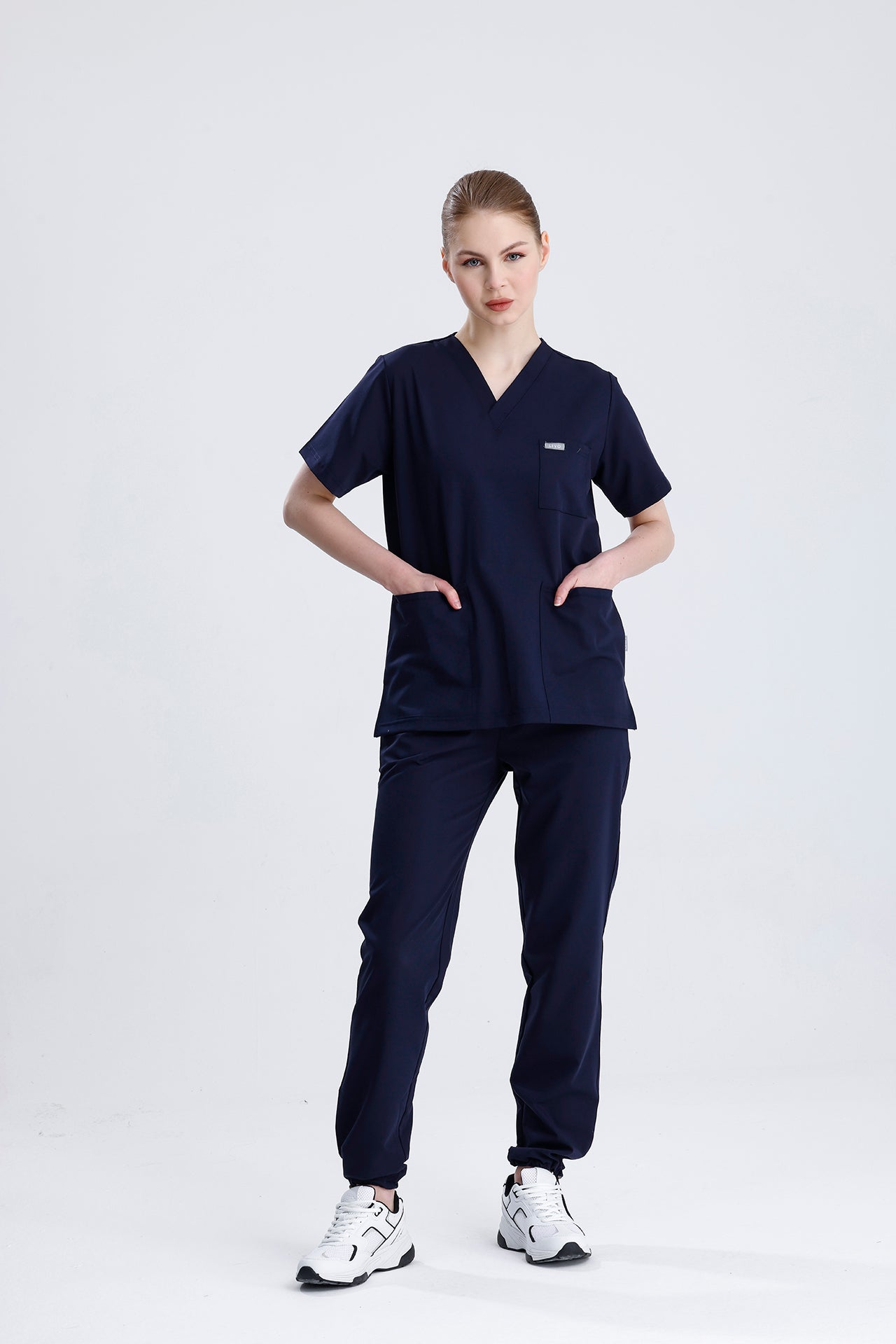 LIVO de Moderno Lacivert Scrub Takım