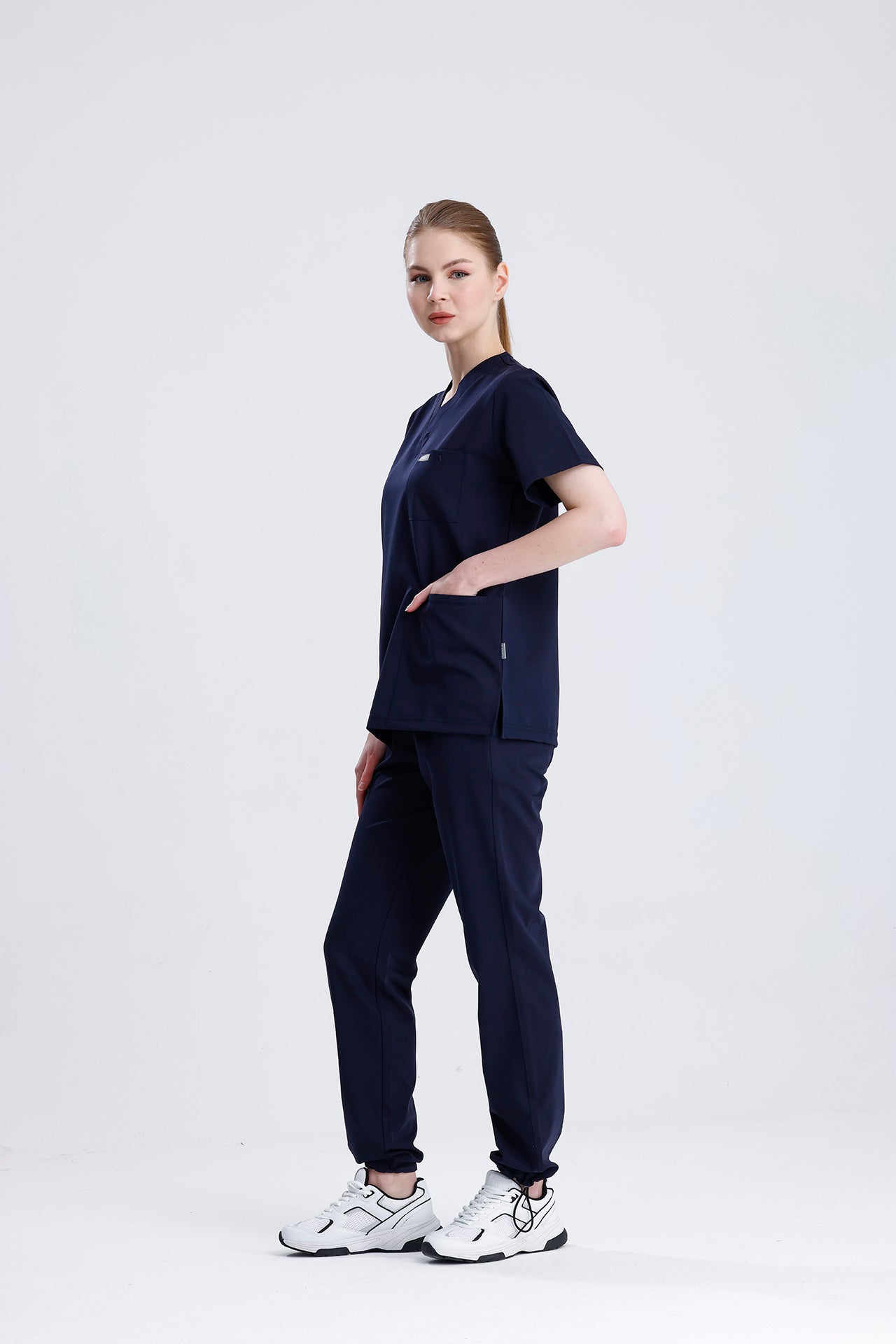 LIVO de Moderno Lacivert Scrub Takım