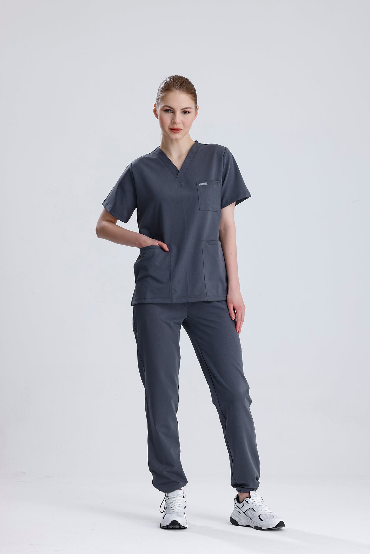 LIVO de Moderno Antrasit Scrub Takım