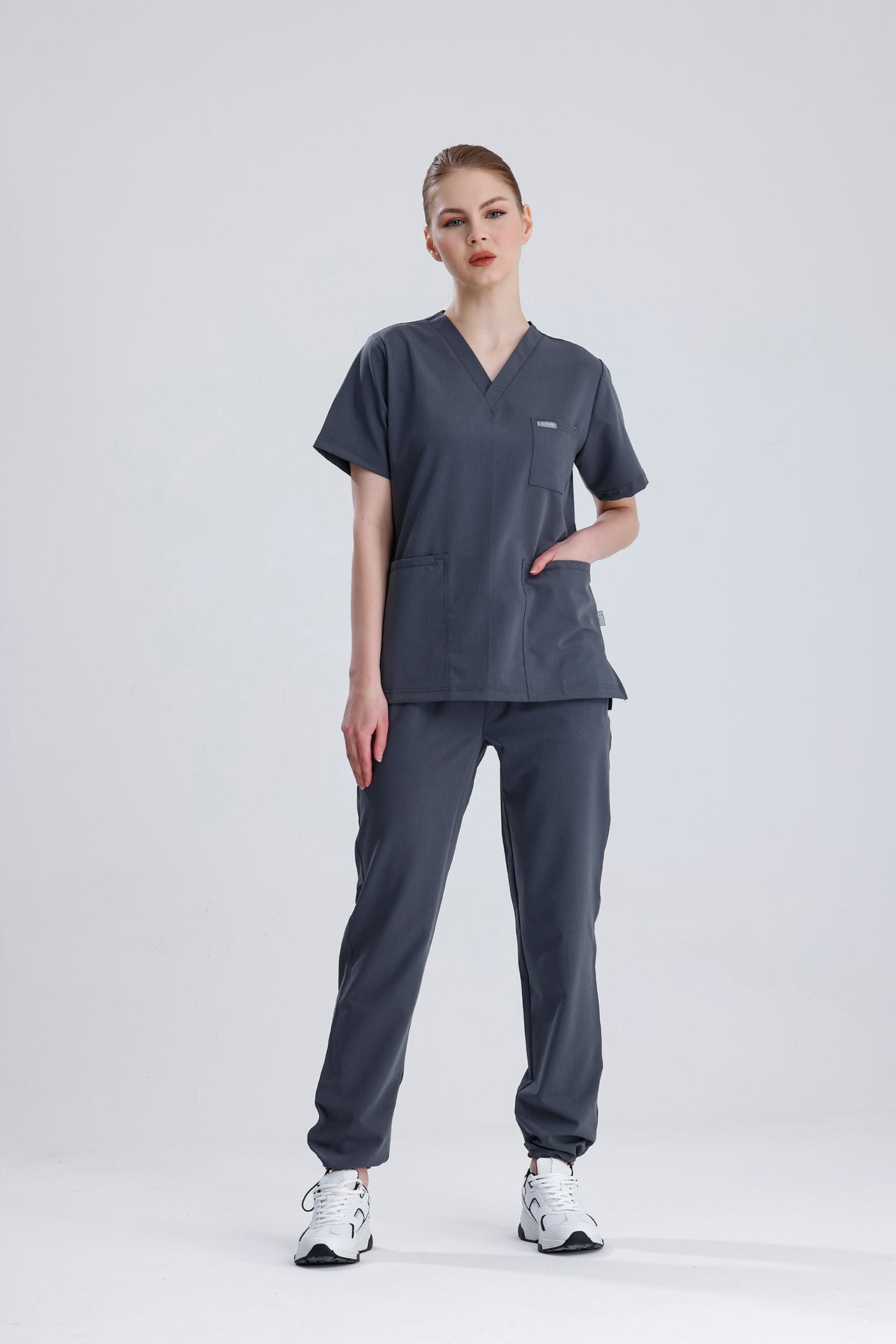 LIVO de Moderno Antrasit Scrub Takım