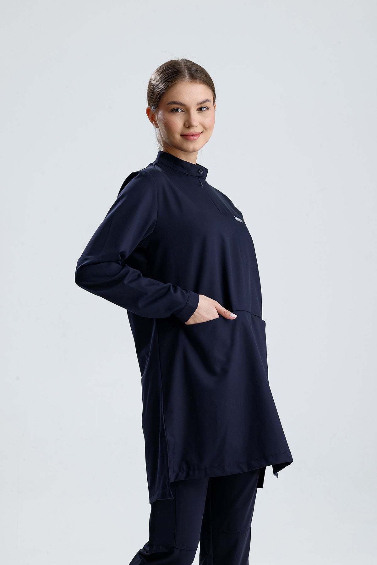 LIVO de Sérénité LX Lacivert Scrub Takım